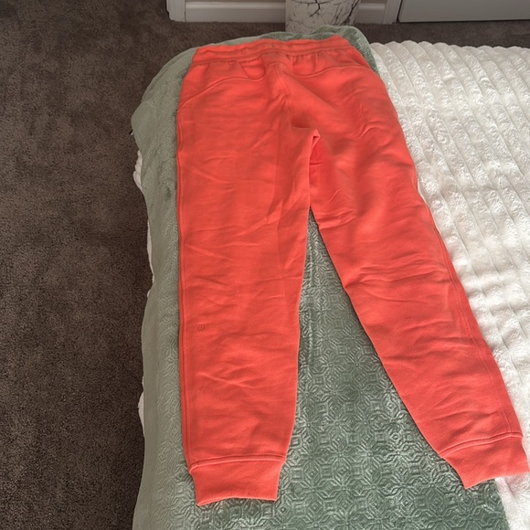 lululemon Bright Orange Sweatpants - Picture 3 of 5